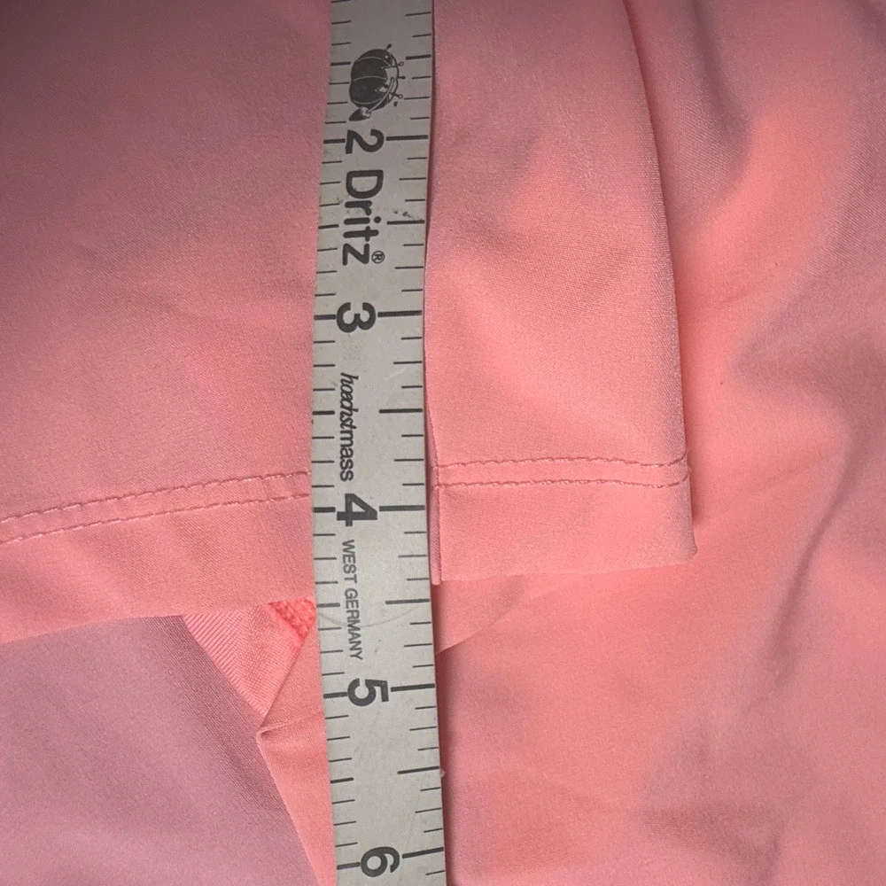 Avia Women's Running Shorts Medium Mystic Neon Coral Orange Liner‎ Reflective